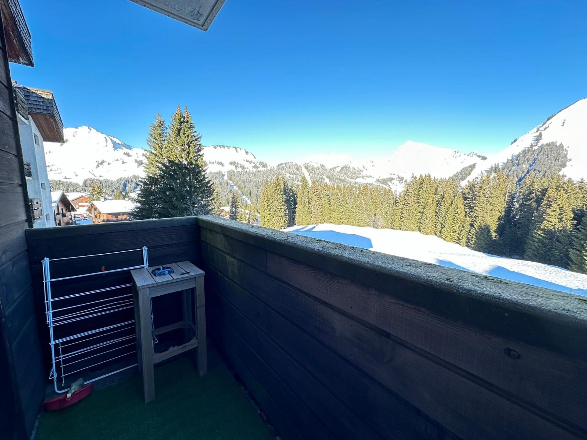 Studio Au Coeur Du Praz-De-Lys - Les Pralyssimes Le Praz de Lys Luaran gambar
