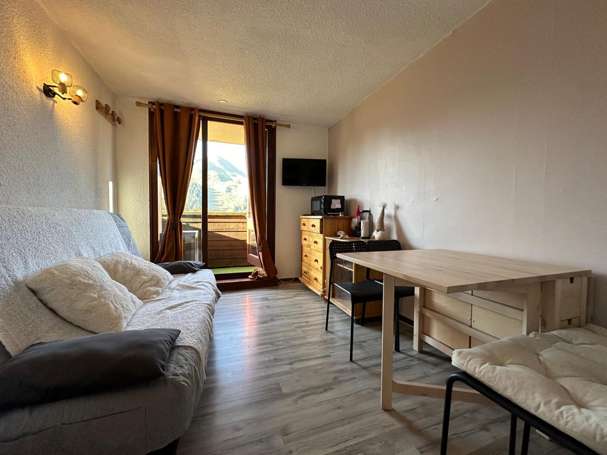 Studio Au Coeur Du Praz-De-Lys - Les Pralyssimes Le Praz de Lys Luaran gambar